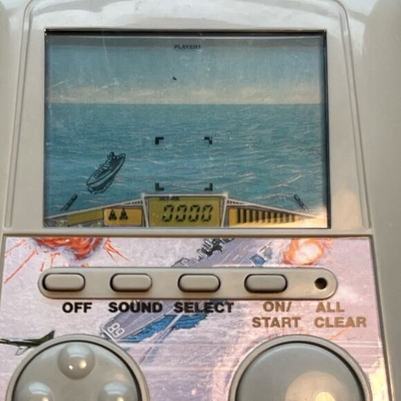 1989 Konami Top Gun LCD Handheld Electronic Game Tested Working Vintage - Picture 2 of 5